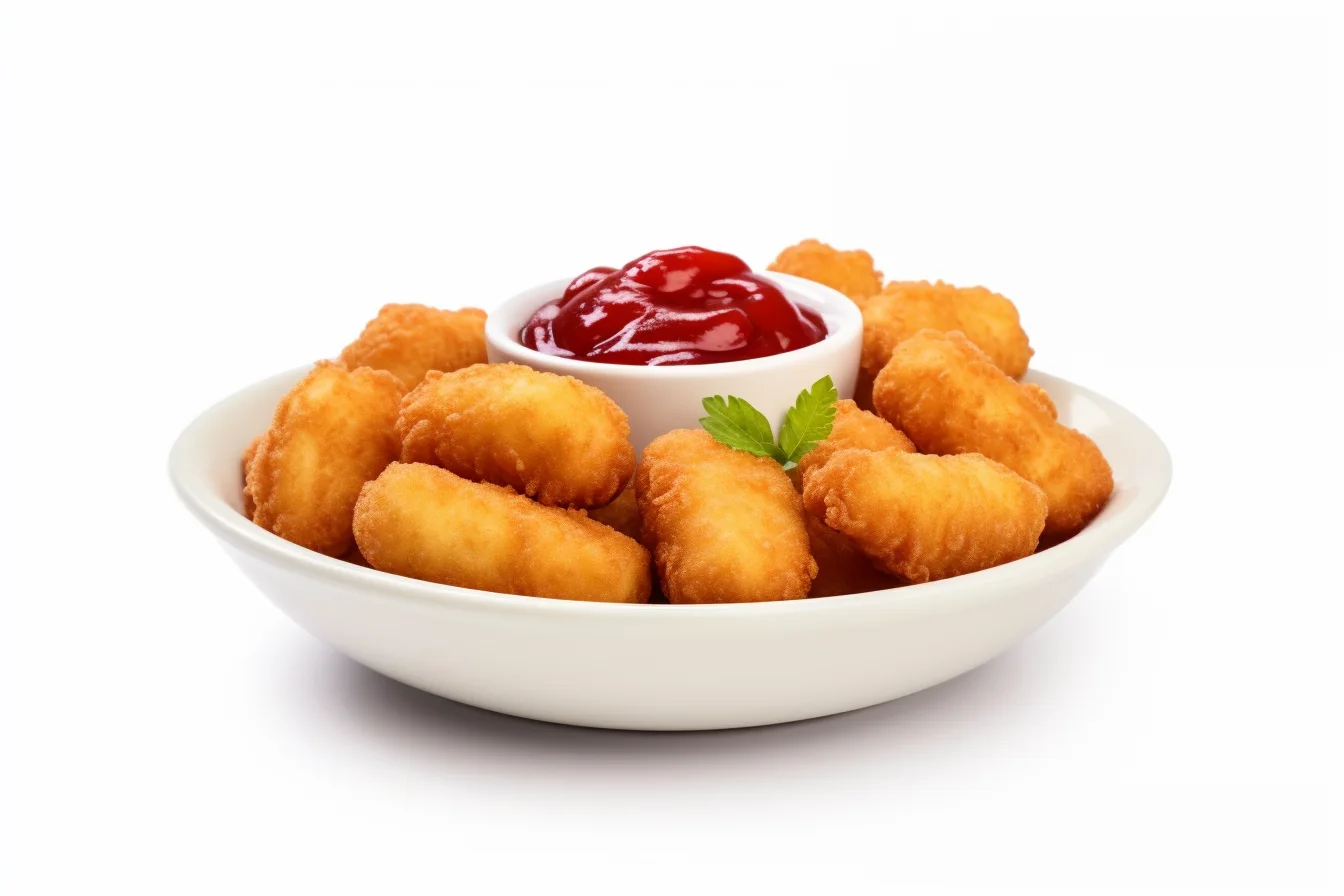 Tiefgefrorene Chicken Nuggets In Der Heißluftfritteuse Chicken Nuggets in der Heißluftfritteuse