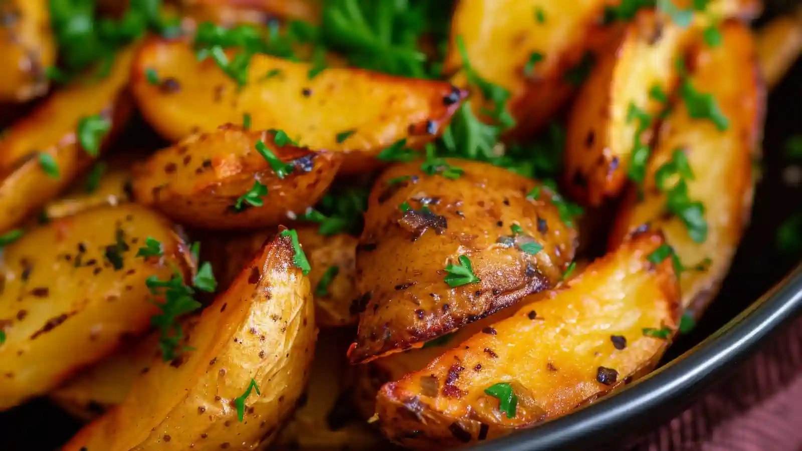 Kartoffelspalten aus der Heißluftfritteuse: Lecker Knusprig!