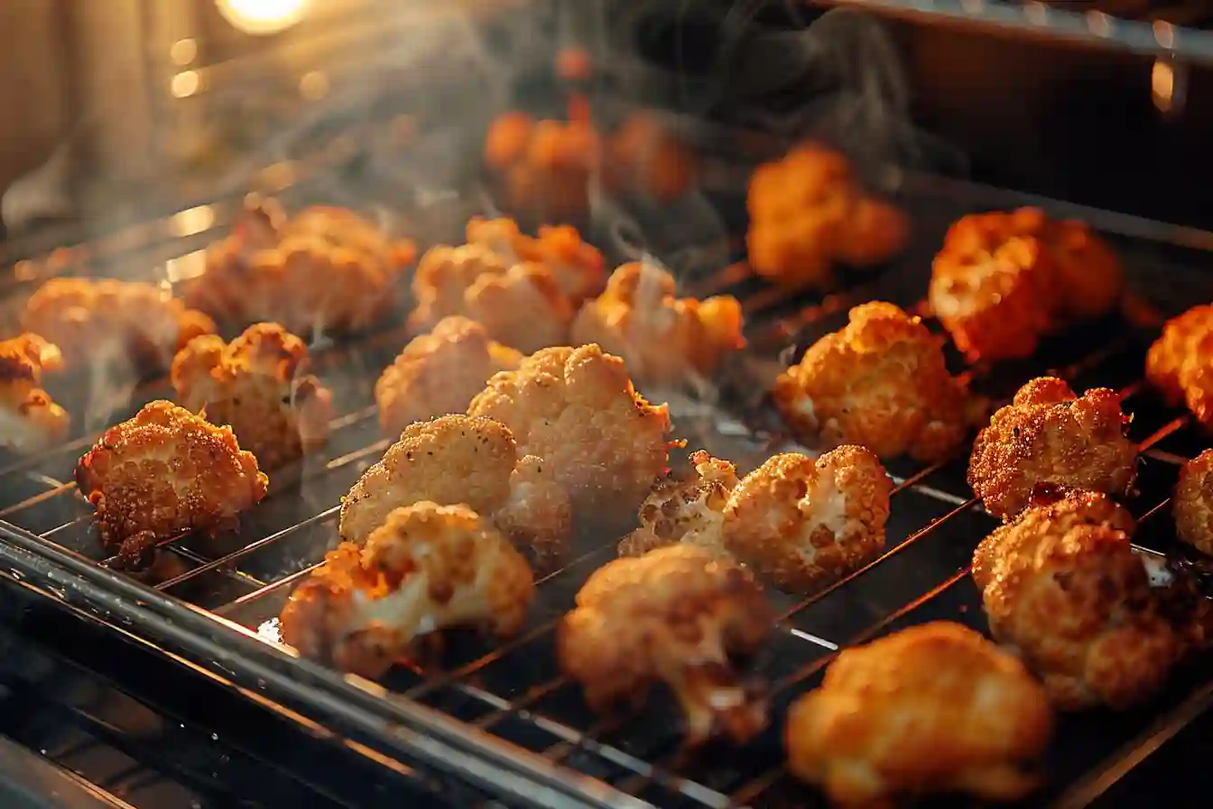 Gebackener Blumenkohl in Backofen