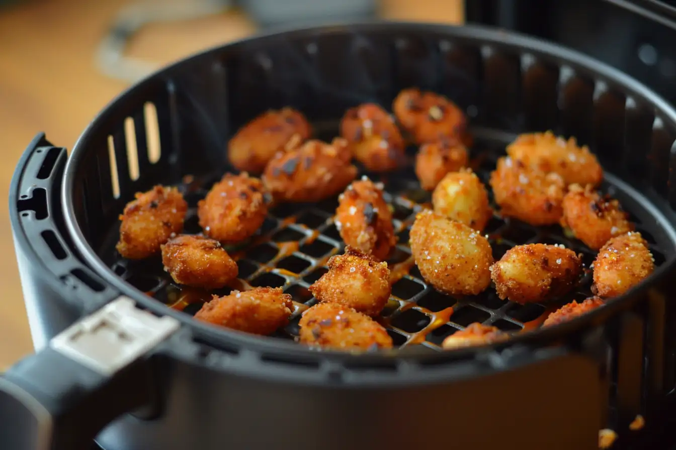 Gebrannte Mandeln in der Heißluftfritteuse zubereiten