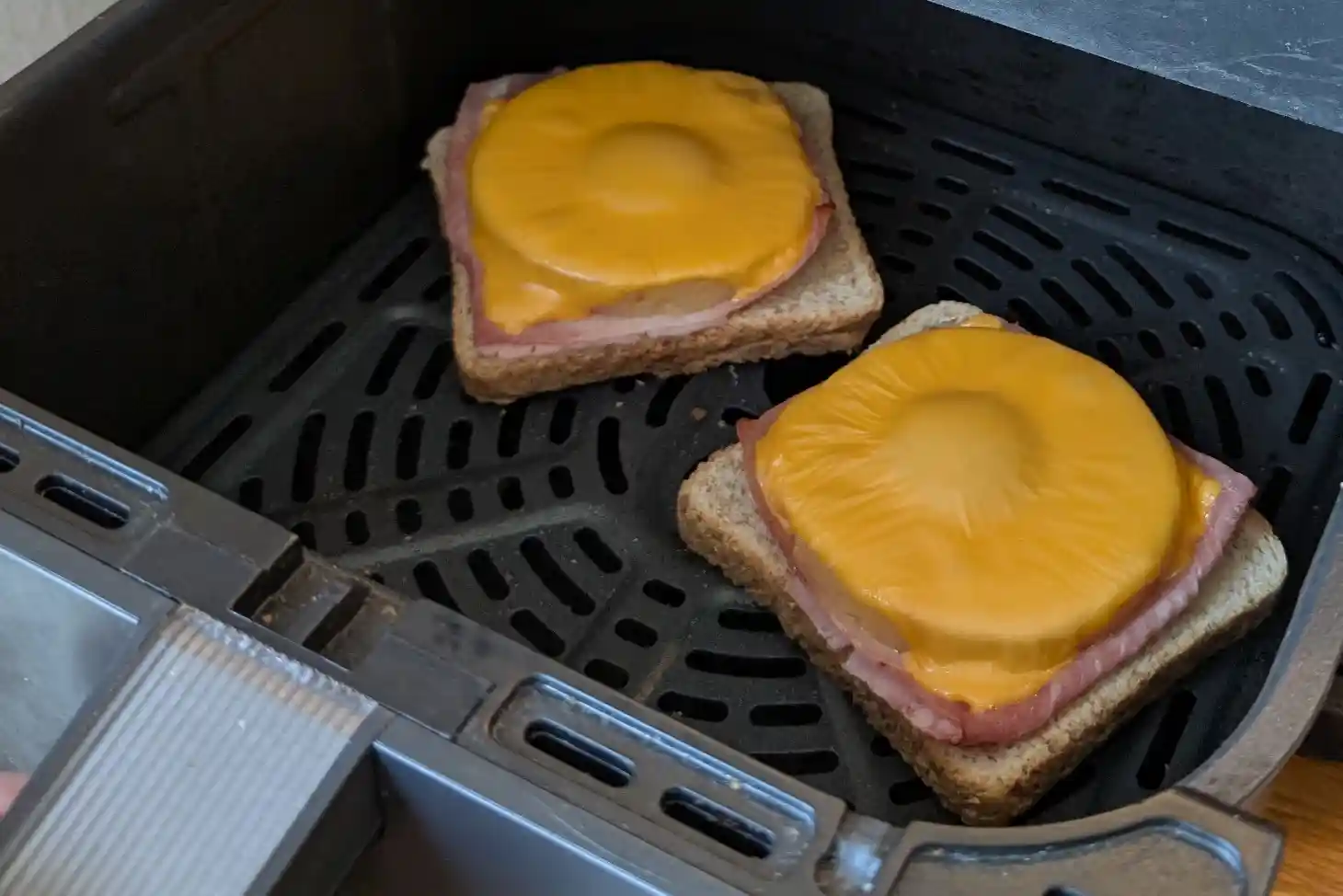 Hawaii Toast in der Heißluftfritteuse