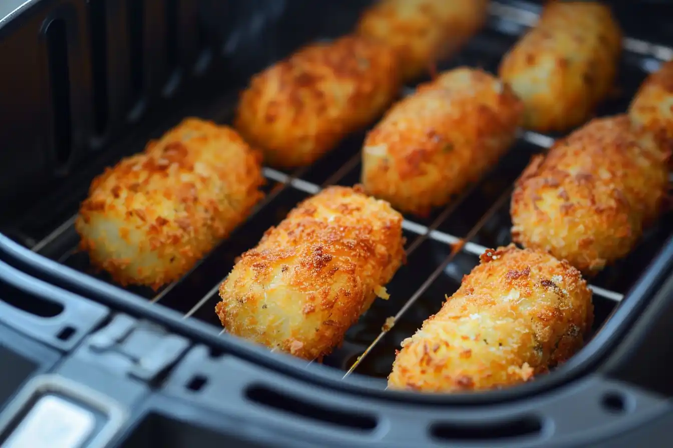 Kroketten in der Heißluftfritteuse